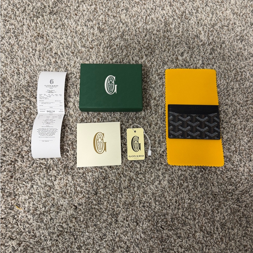 Black and Brown “Goyard” Cardholder